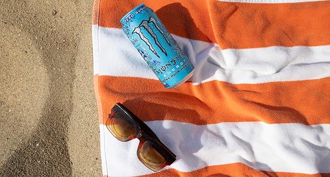 Zero-Cal Energy Drink, 16oz (15 Cans) with Caffeine