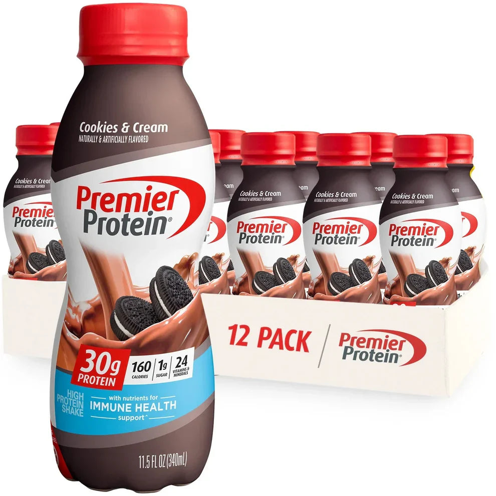Premier Protein Shakes 30g Protein 1g Sugar - 12pk