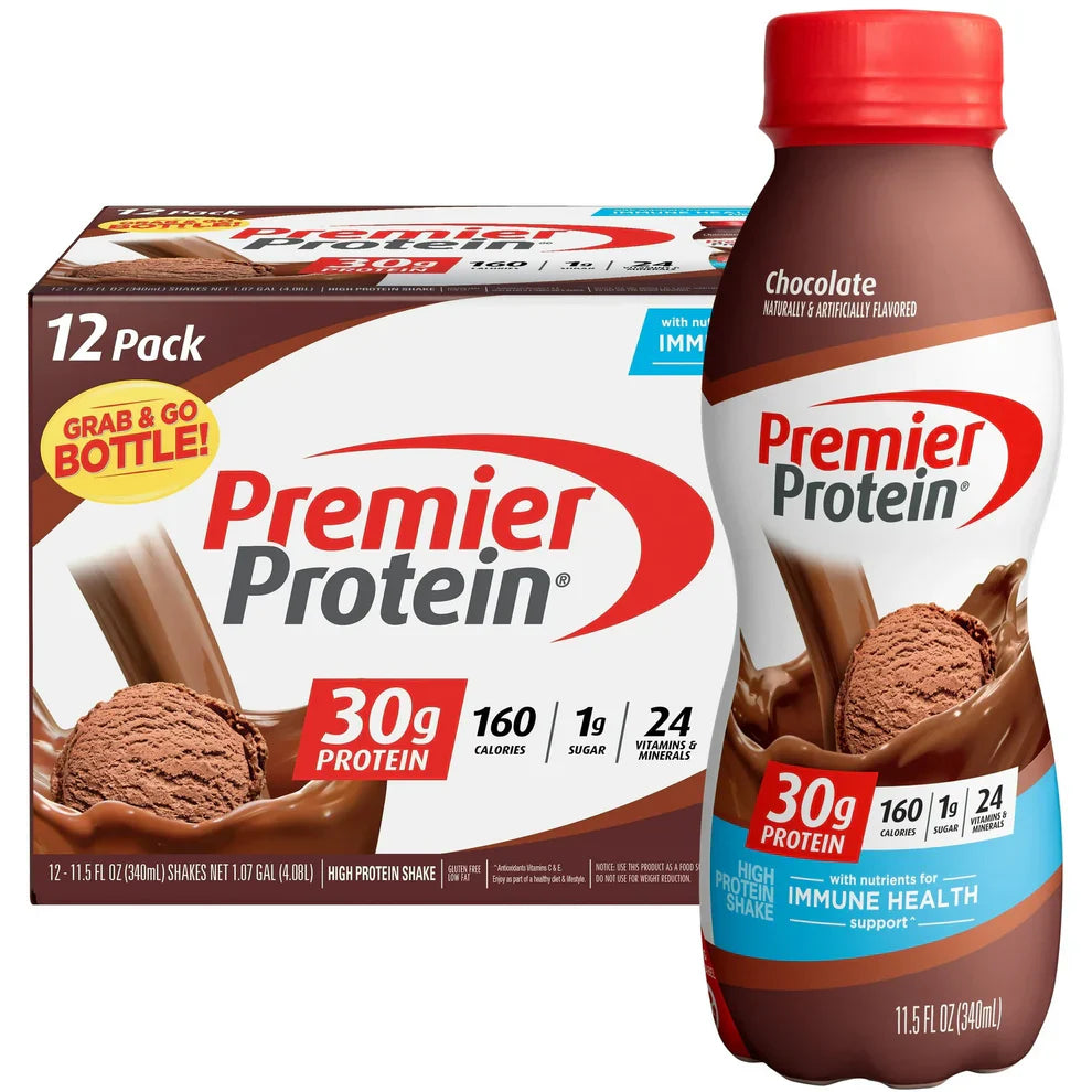 Premier Protein Shakes 30g Protein 1g Sugar - 12pk