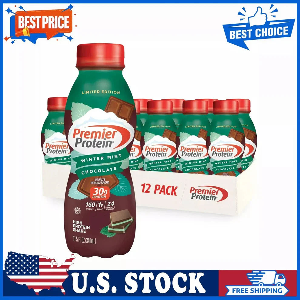 Premier Protein Shakes 30g Protein 1g Sugar - 12pk