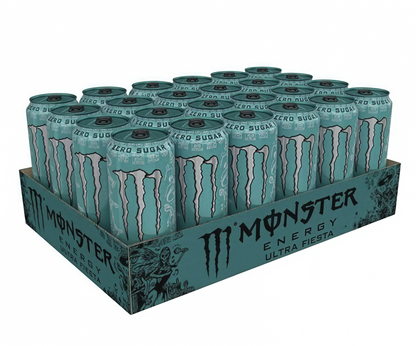 Zero-Cal Energy Drink, 16oz (15 Cans) with Caffeine