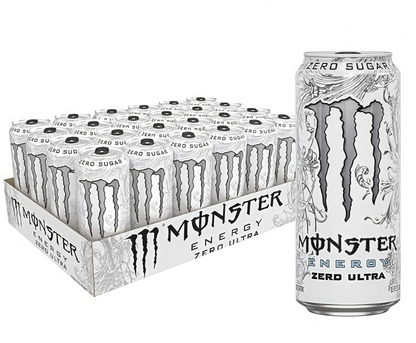 Zero-Cal Energy Drink, 16oz (15 Cans) with Caffeine